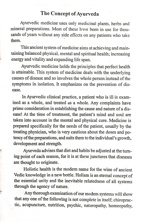 Some Common Diseases And Ayurvedic Medical Treatment